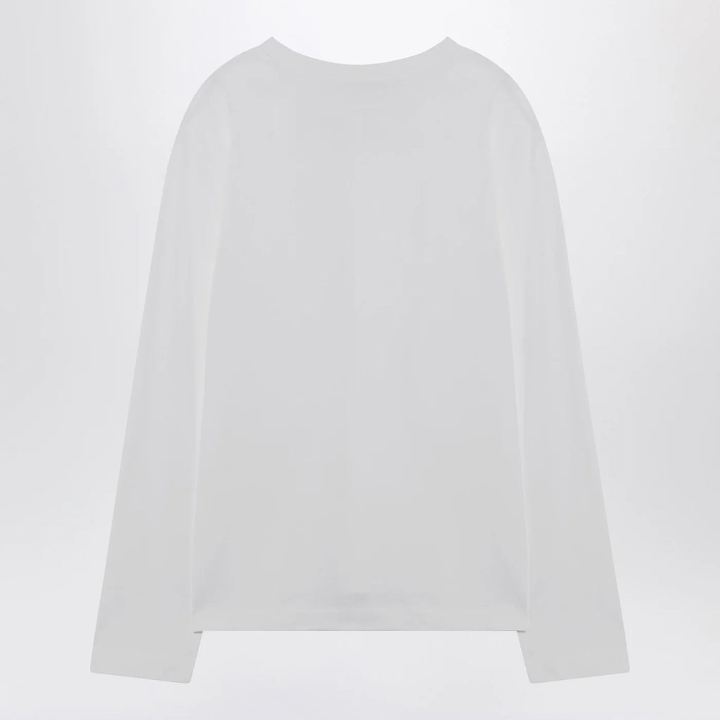 Ami Paris White Ami De Coeur sweater