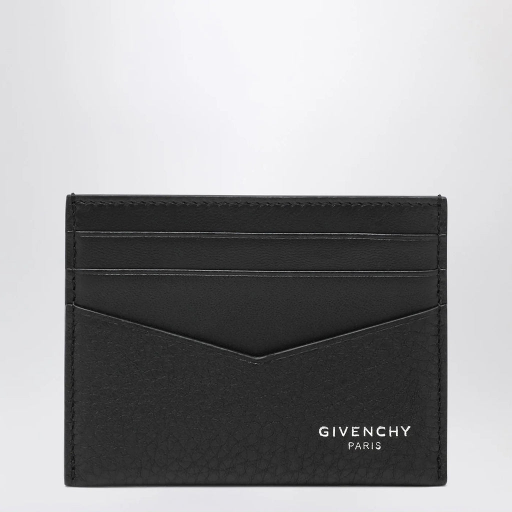 Givenchy Black smooth leather card holder