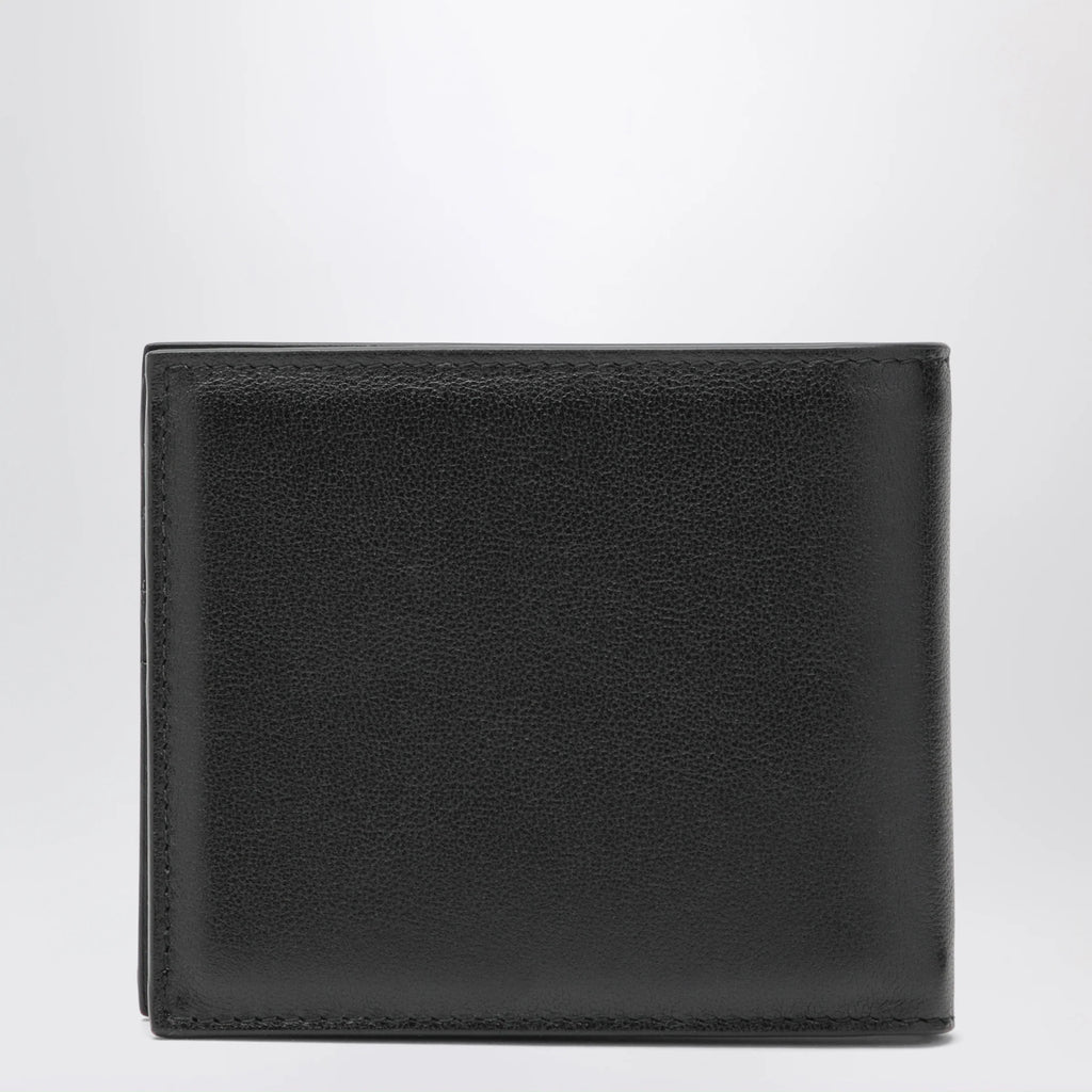 Givenchy Embossed-logo calf leather wallet in black