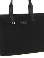 Dolce & Gabbana Media Logo Patch Shopping Bag