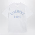 Givenchy White T-shirt with logo embroidery