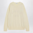 Givenchy Sweater écru in cotton with logo