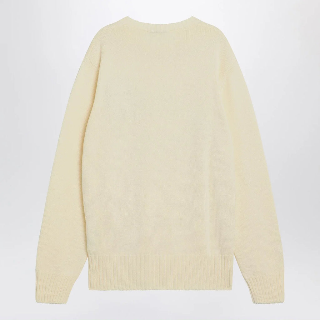 Givenchy Sweater écru in cotton with logo