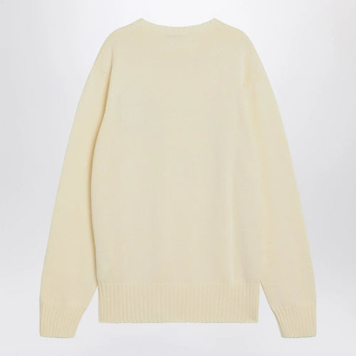 Givenchy Sweater écru in cotton with logo