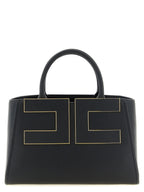 Elisabetta Franchi Maxi Logo Shopping Bag