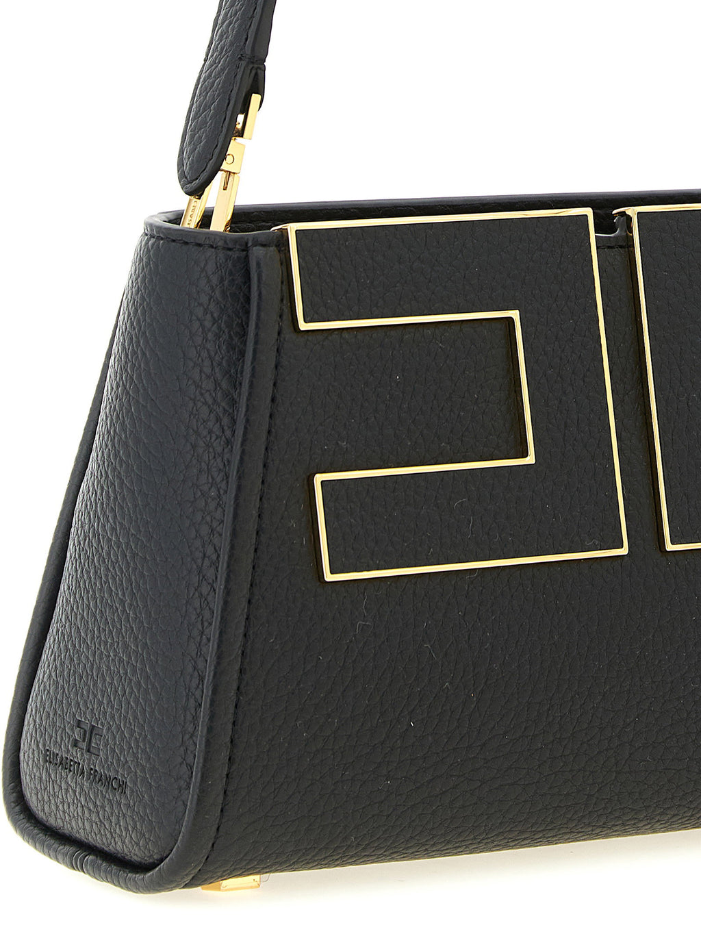 Elisabetta Franchi Maxi Logo Handbag