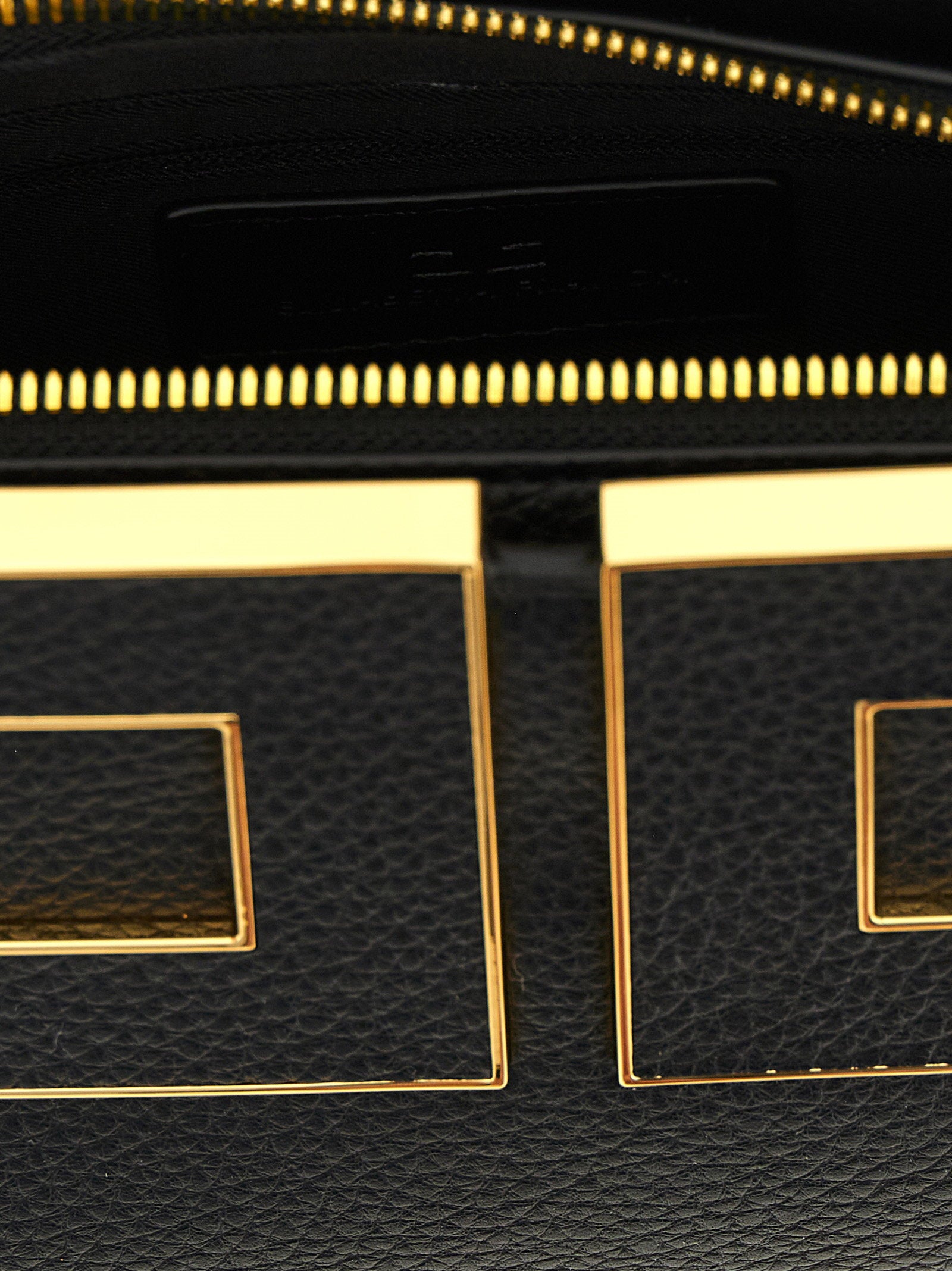 Elisabetta Franchi Maxi Logo Handbag