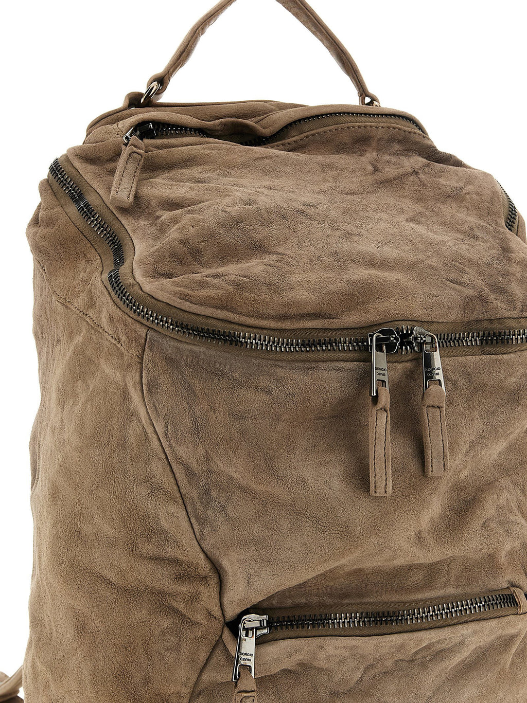Giorgio Brato Leather Backpack