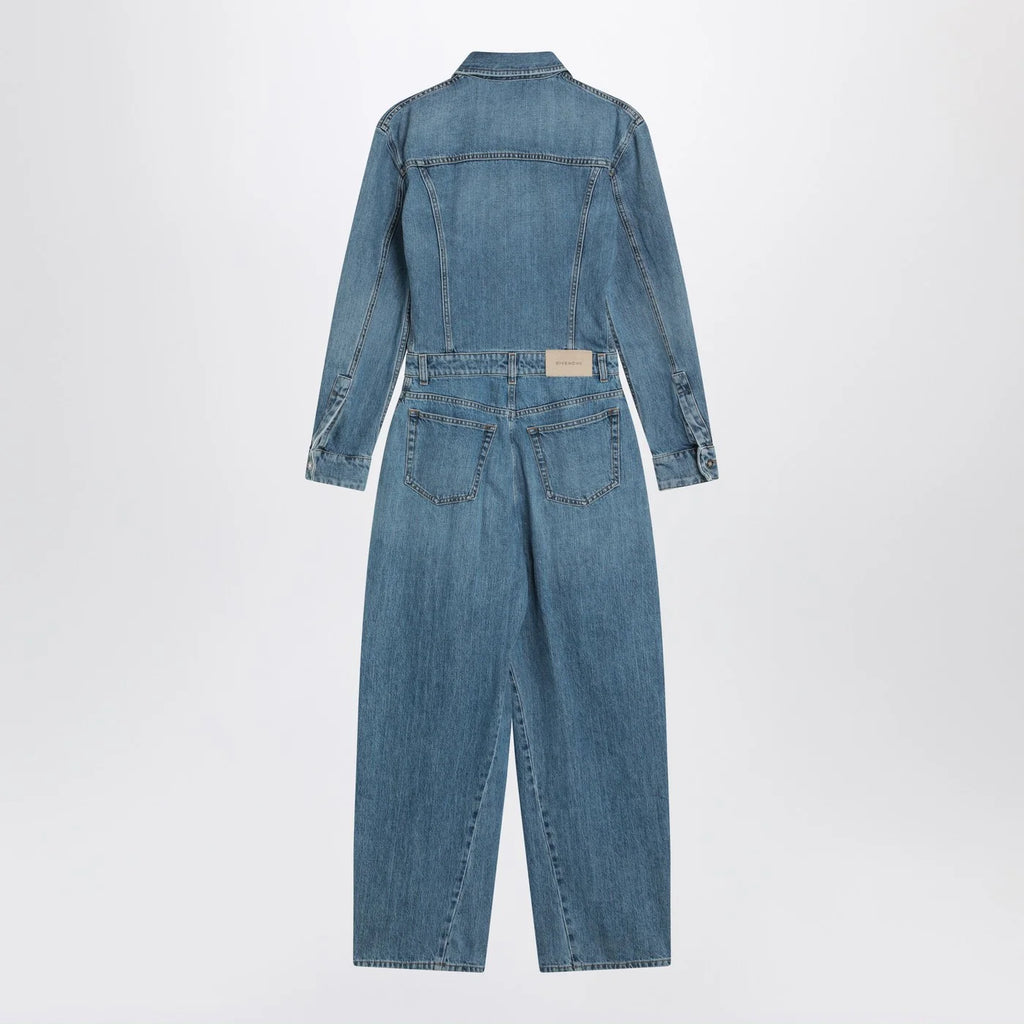 Givenchy Light blue denim jumpsuit