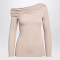 Givenchy Beige sweater with bare shoulder