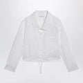 Givenchy White short poplin shirt