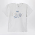 Chloé White T-shirt with logo print