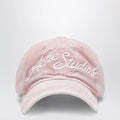 Acne Studios Faded pink baseball cap with embroidered logo