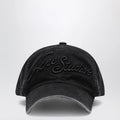 Acne Studios Black baseball cap with embroidered logo
