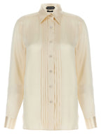 Tom Ford Pleated Plastron Shirt
