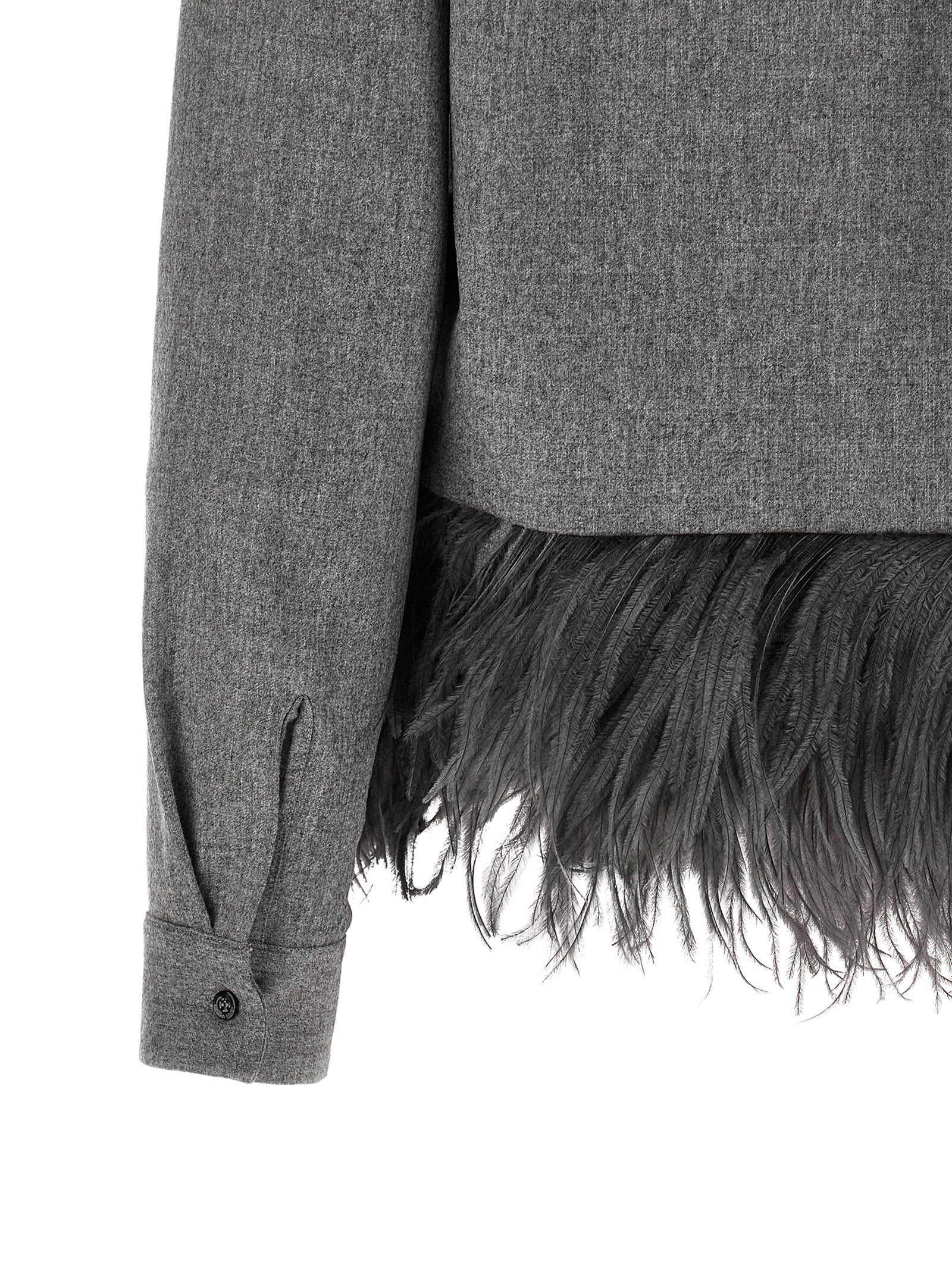 Fabiana Filippi Feather Shirt