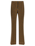 Alberto Biani Tie-print Pants