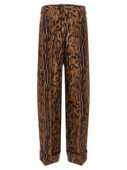 Alberto Biani Lynx Print Pants