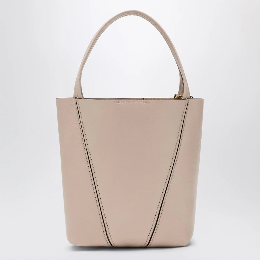 Small Chloé Spin tote bag in Cement Pink