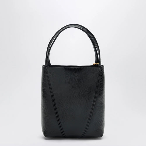 Chloé Small Spin black leather tote bag