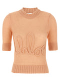 Chloé ChloÉ Logo Embroidery Sweater