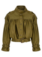 Chloé Smock Leather Jacket