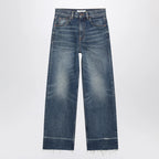 Chloé Bootcut denim jeans in dark cobalt cotton