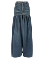 Chloé Balloon Denim Skirt