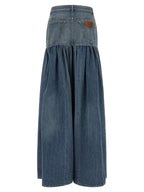 Chloé Balloon Denim Skirt