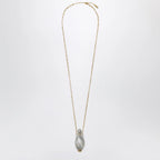 Chloé Gold- and silver-plated brass bottle pendant necklace