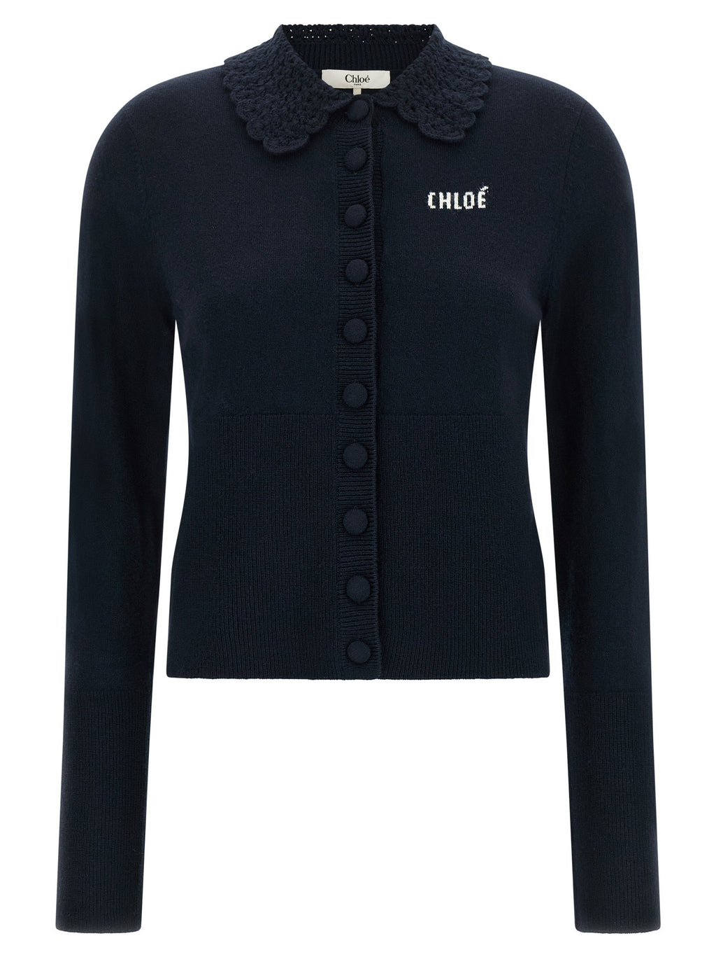 Chloé Collared Cardigan