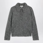Chloé Smoke grey alpaca-blend cardigan