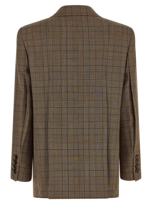 Chloé Check Double-breasted Blazer