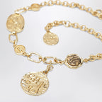 Chloé Gold Medals Choker