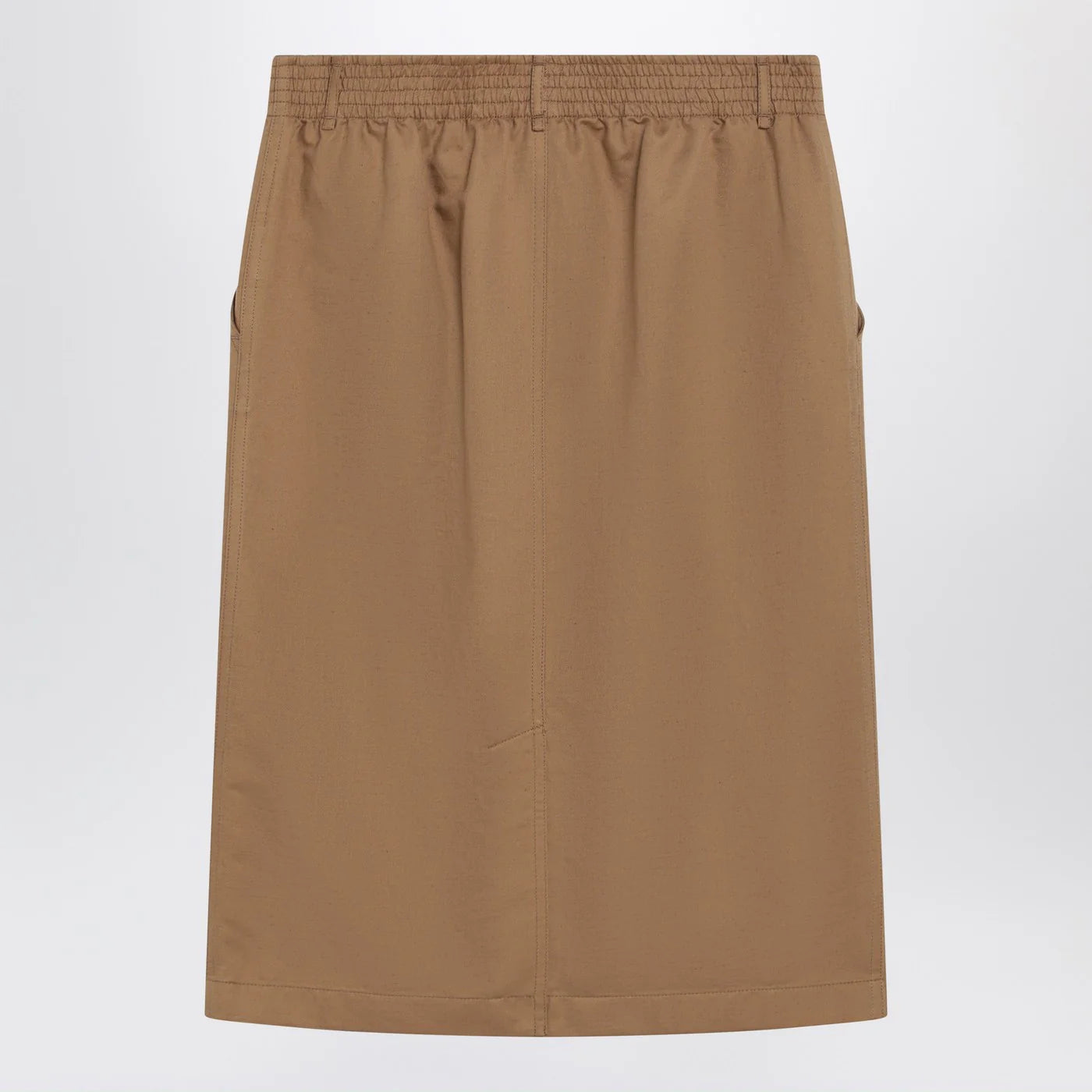 Chloé Beige midi pencil skirt
