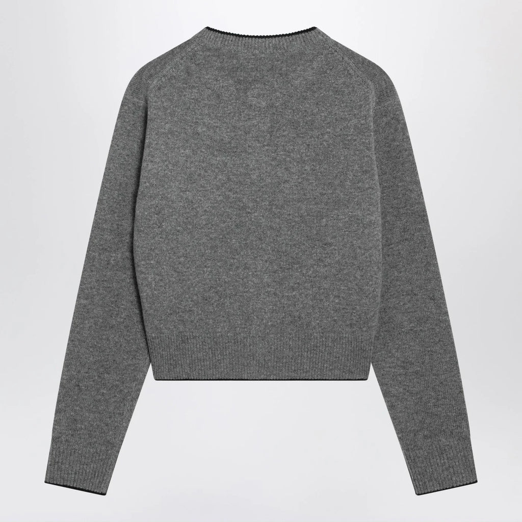 Chloé Grey wool and cashmere cardigan