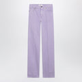 Chloé Straight jeans in lavender organic cotton denim