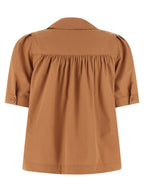 Chloé Logo Embroidery Shirt