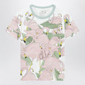 Chloé Baby-fit crew-neck T-shirt in organic cotton jersey, multicolor