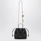 Chloé Small Icons shoulder bag with chain in lambskin black