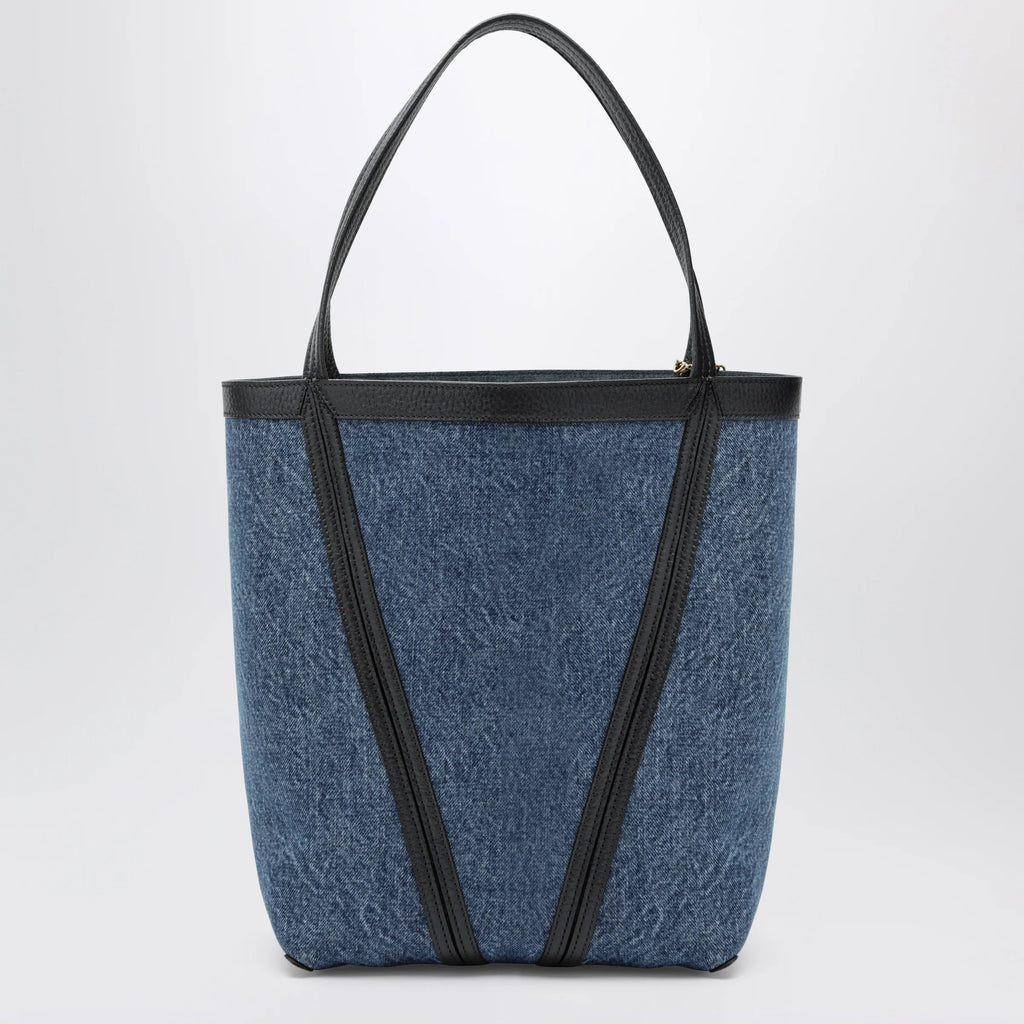 Chloé Spin tote bag in denim