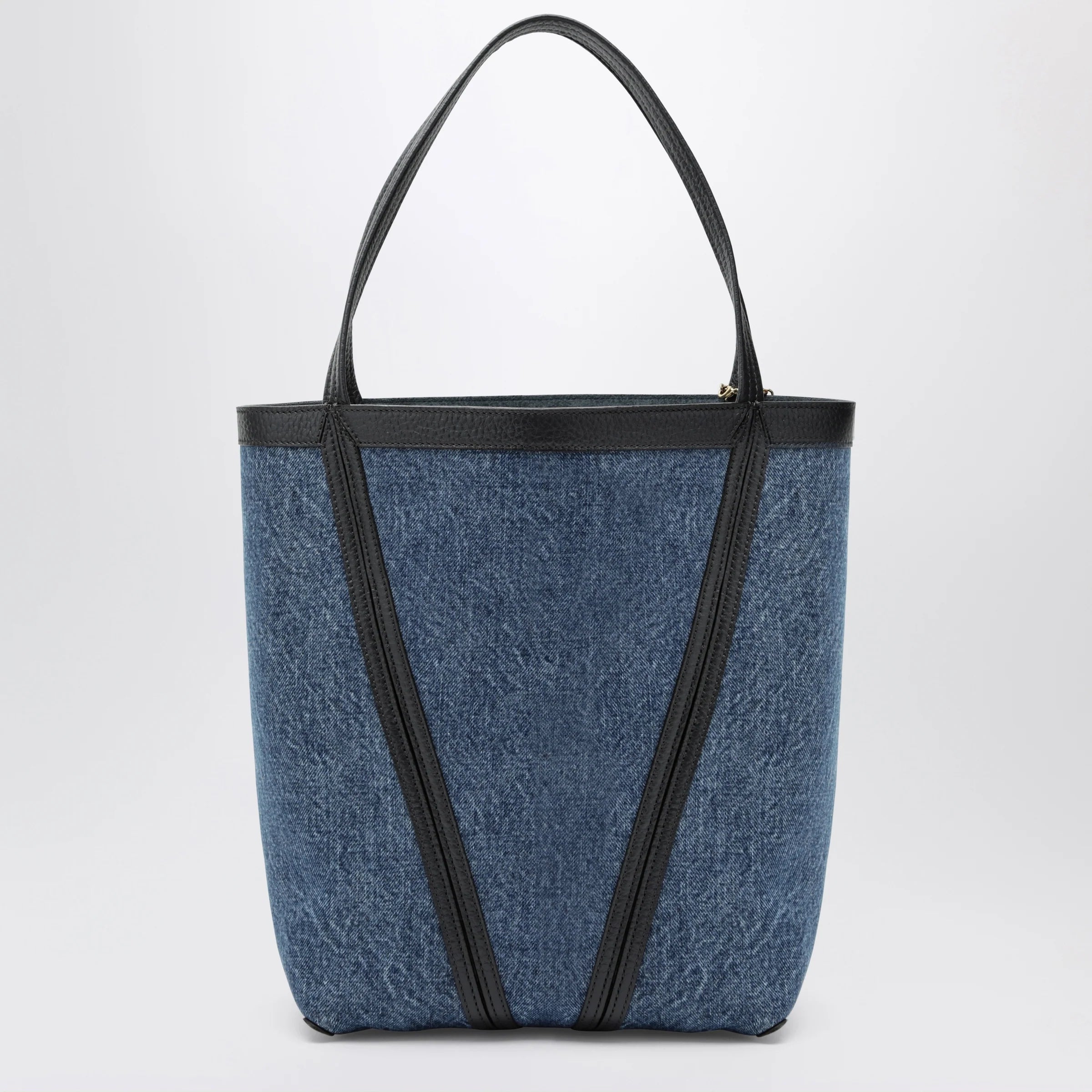 Chloé Spin tote bag in denim