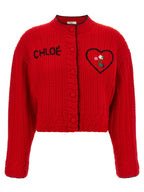 Chloé Embroidery Cardigan