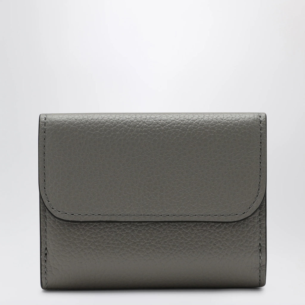 Chloé Grey Alphabet Mini Trifold Wallet