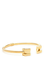 Elisabetta Franchi Geometric Logo Necklace