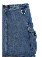 Coperni Denim Cargo Skirt