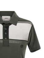 Coperni Sheer Striped Polo Shirt