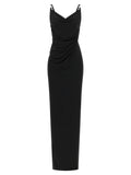 Coperni Metallic Logo Dress
