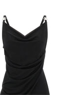 Coperni Metallic Logo Dress