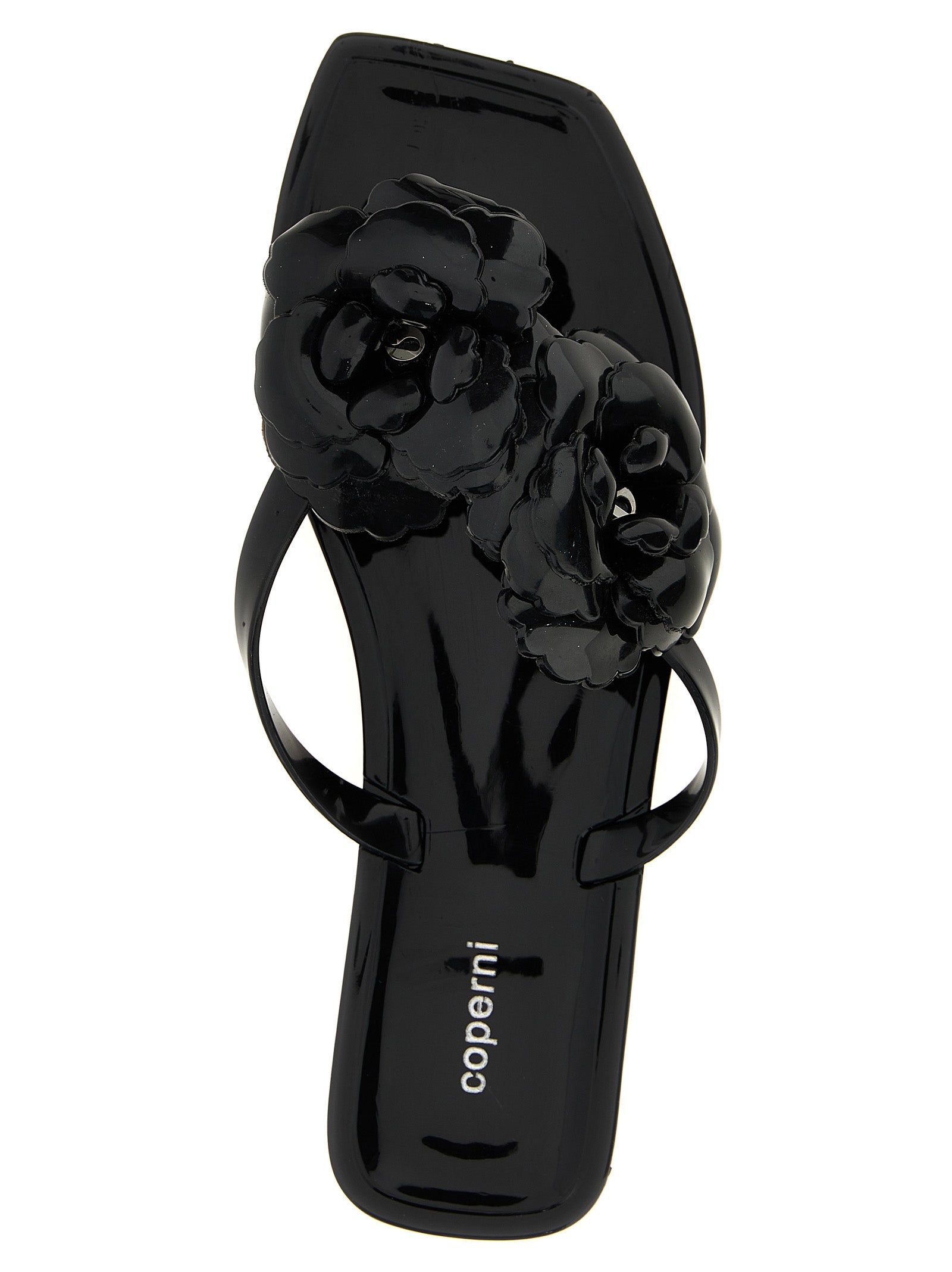 صندل Coperni Silicone Flower المسطح